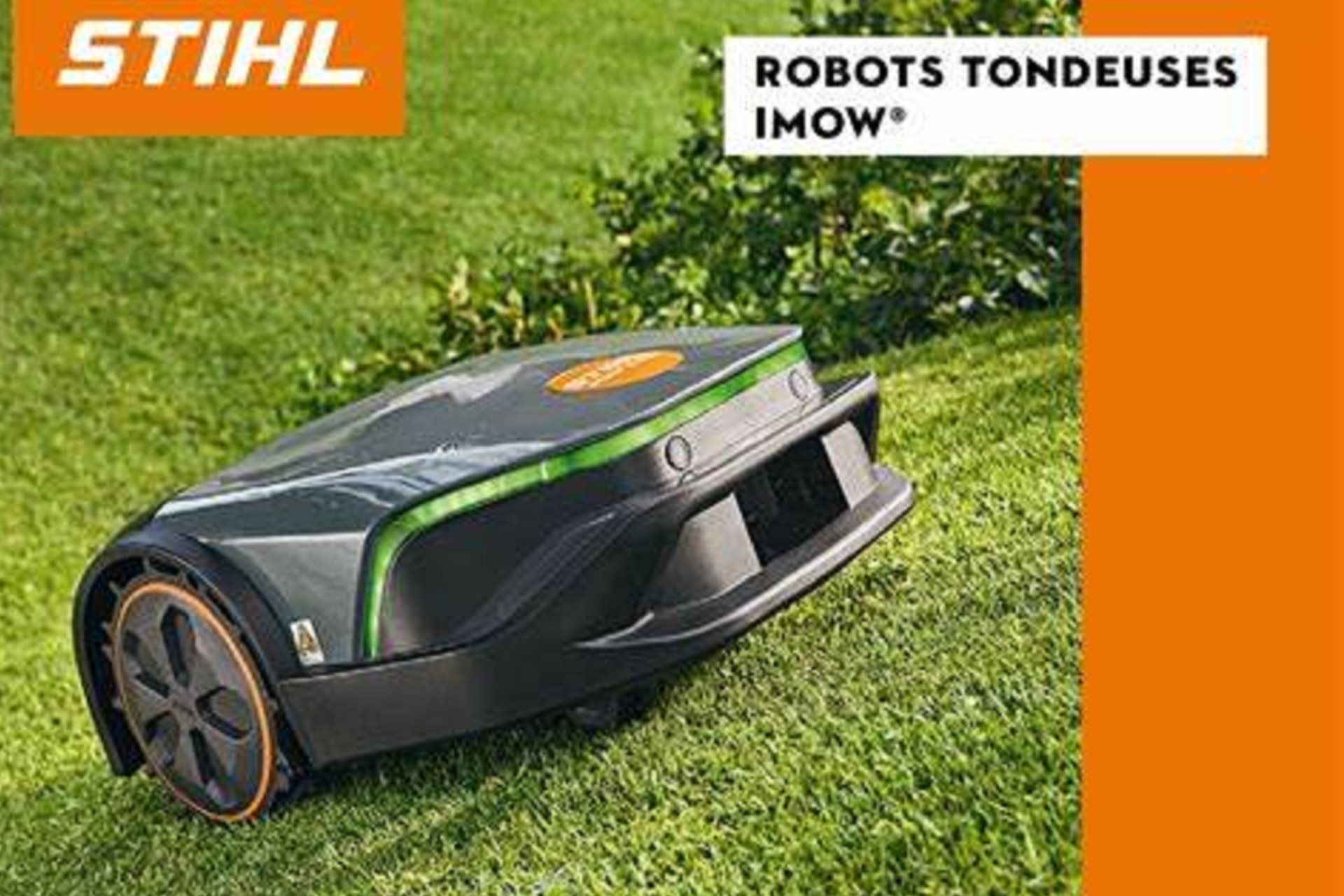 robot tondeuse imow